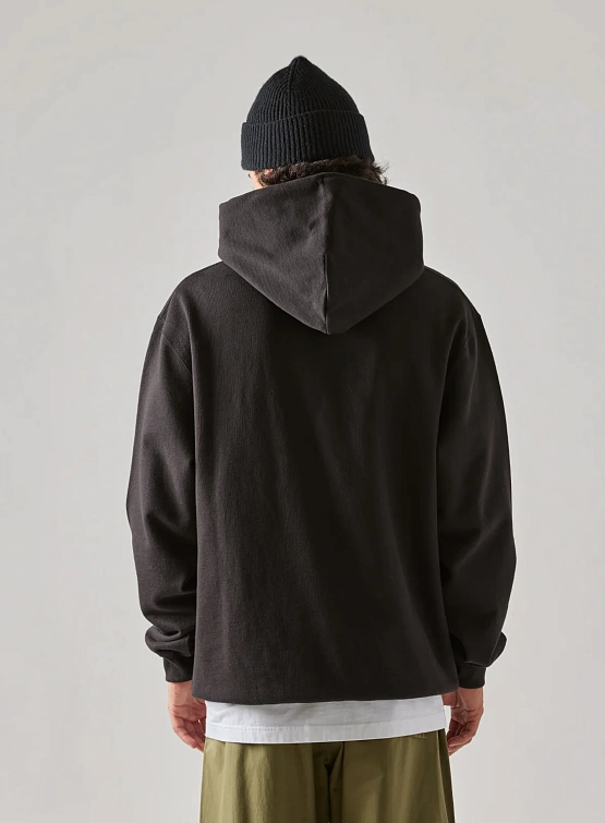 Худи MAHARISHI 4622 Organic Hooded Sweat Black