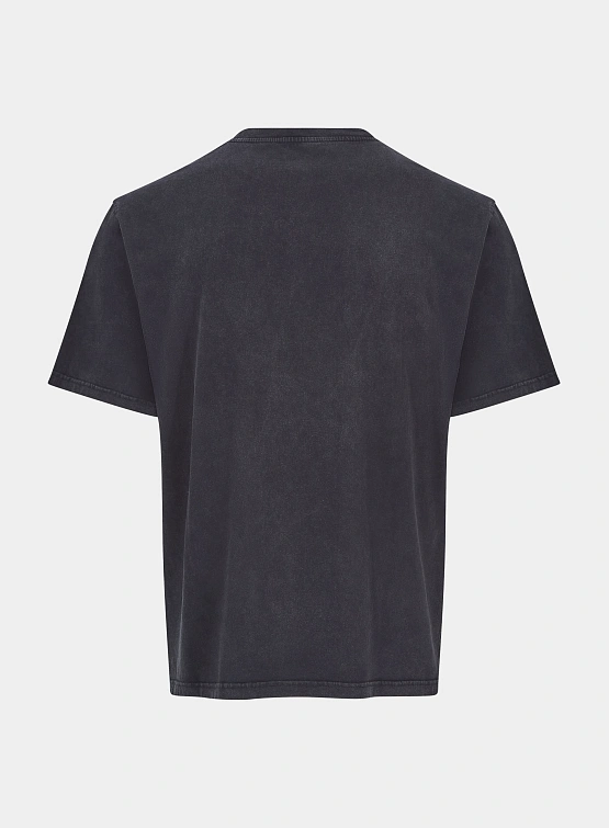 Футболка Martine Rose Classic T-Shirt Black Pigment Dye