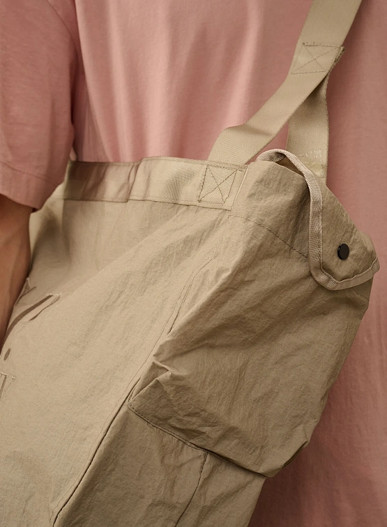 Сумка C.P. Company Plain Paper Touch Zipped Bag Vintage Khaki