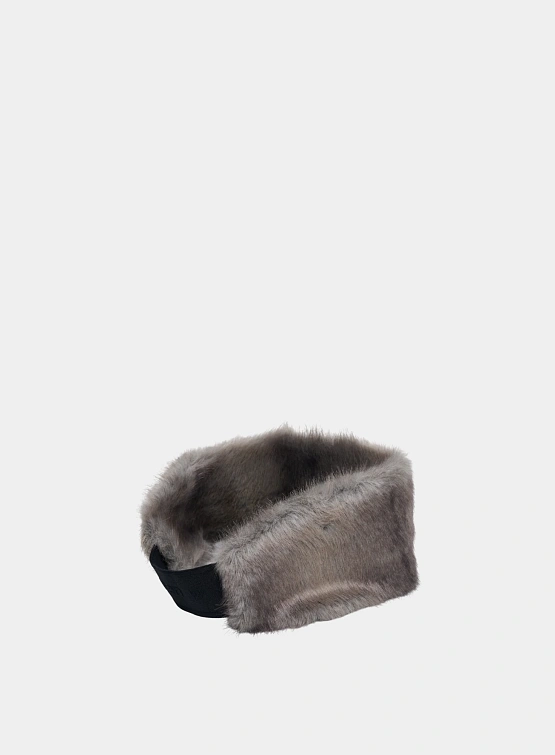 Повязка на голову OPEN YY Furry Hairband Grey