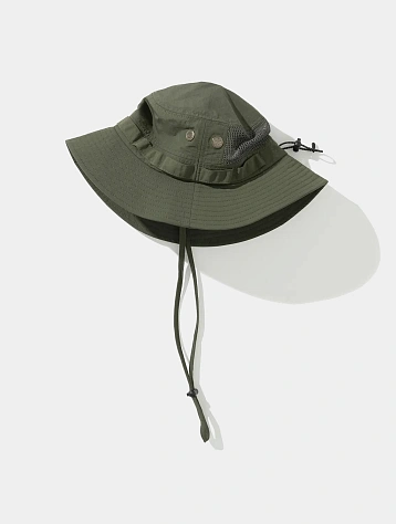 Панама Uniform Bridge Nylon Mesh Jungle Hat Olive Green