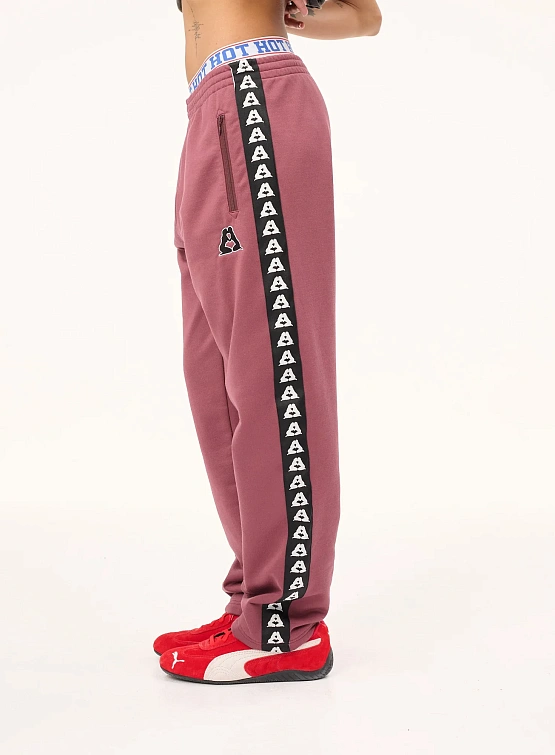 Брюки Carne Bollente Make You Wet Burgundy