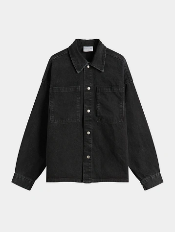 Джинсовая куртка MKI MIYUKI ZOKU Denim Box Washed Black