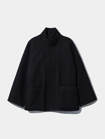 Полупальто LE17SEPTEMBRE Wool Hunting Half Black