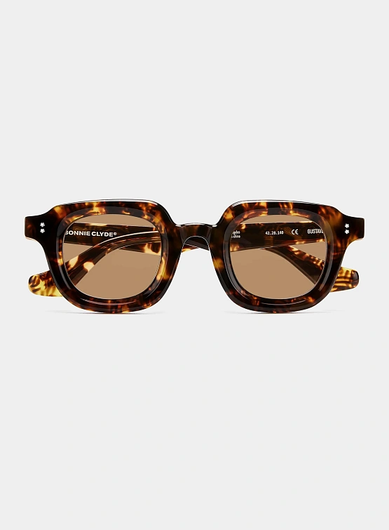 Очки Bonnie Clyde Gustave Tortoise & Brown Lens