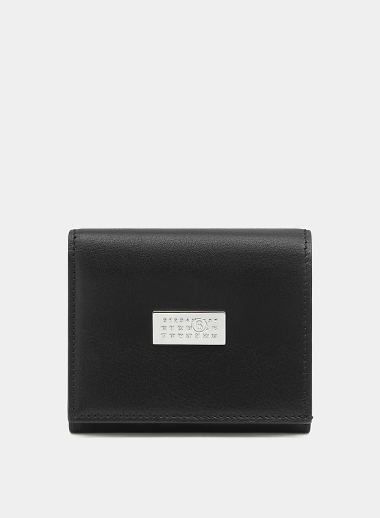 Кошелек MM6 Maison Margiela Numeric Logo Black
