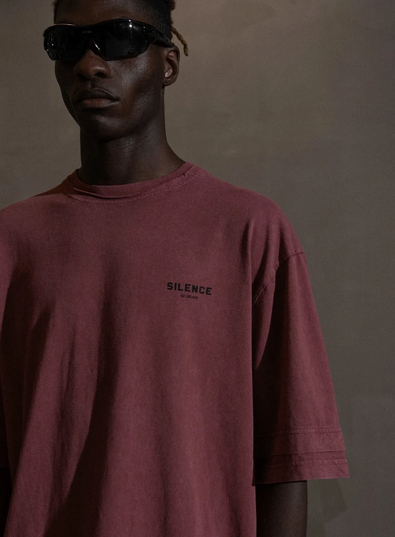 Футболка Han Kjøbenhavn Layered Tee Blood Red