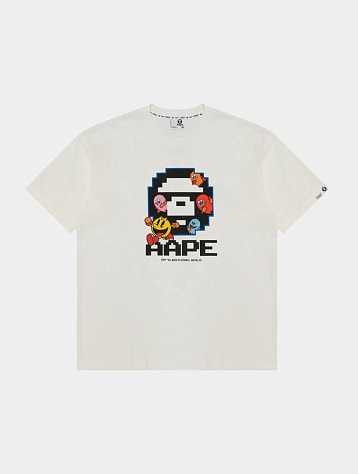 Футболка AAPE x Pac-Man Graphic #3 White