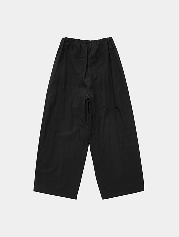 Женские брюки AMOMENTO Cotton Banding Wide Pants Black