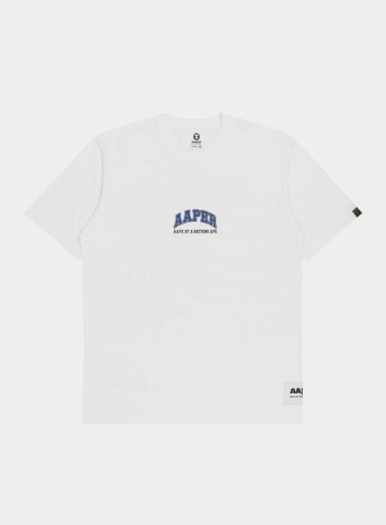 Футболка AAPE Aaper Graphic Cotton White