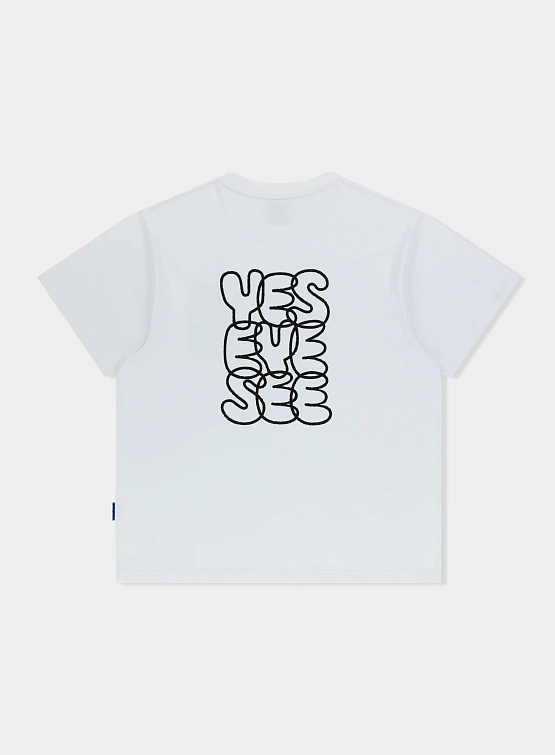 Футболка YESEYESEE C-Logo Tee White