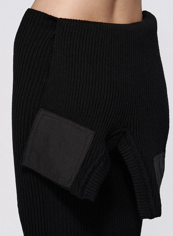 Женская юбка SRVC Marshal Knit Skirt Black