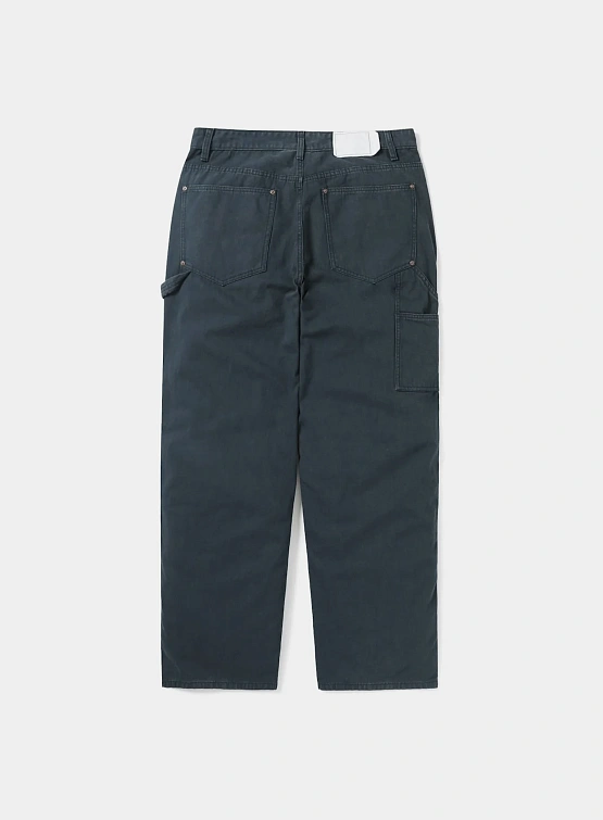 Брюки thisisneverthat Washed Carpenter Pant Navy