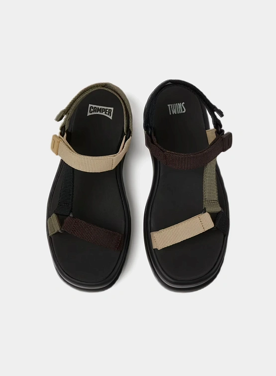 Женские сандалии Camper Twins Recycled PET Multicolor