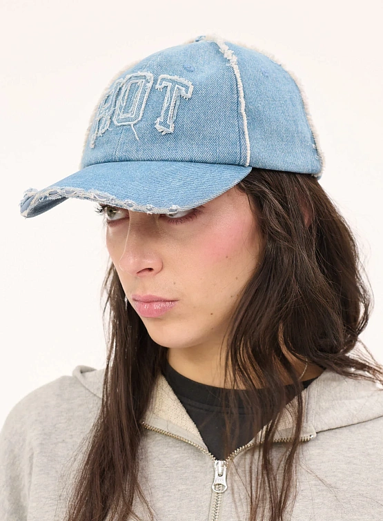 Кепка Carne Bollente Burning Rubber Off Blue