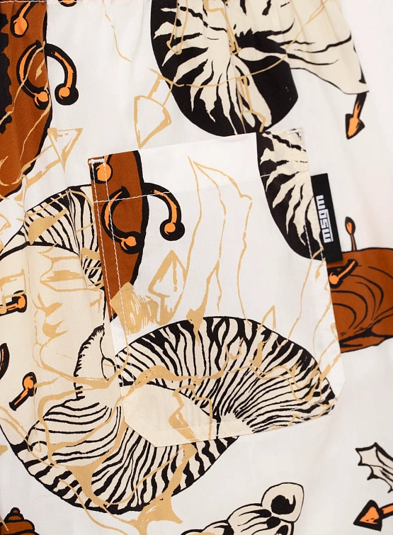 Шорты MSGM Punky Shells White