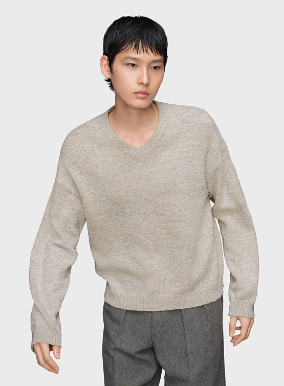 Свитер Maison Margiela Bouclé Sweater Beige