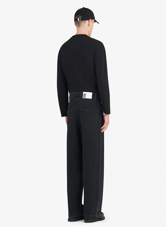 Джинсы Études Loose Jeans Black