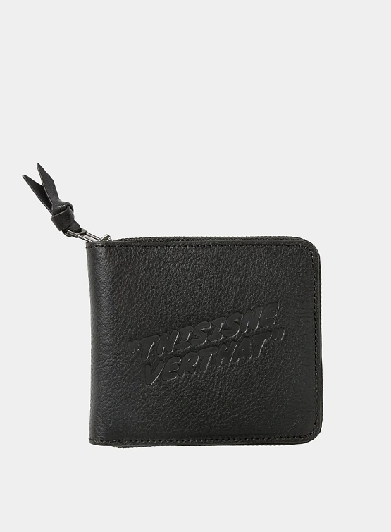 Кошелек thisisneverthat Leather Wallet Black
