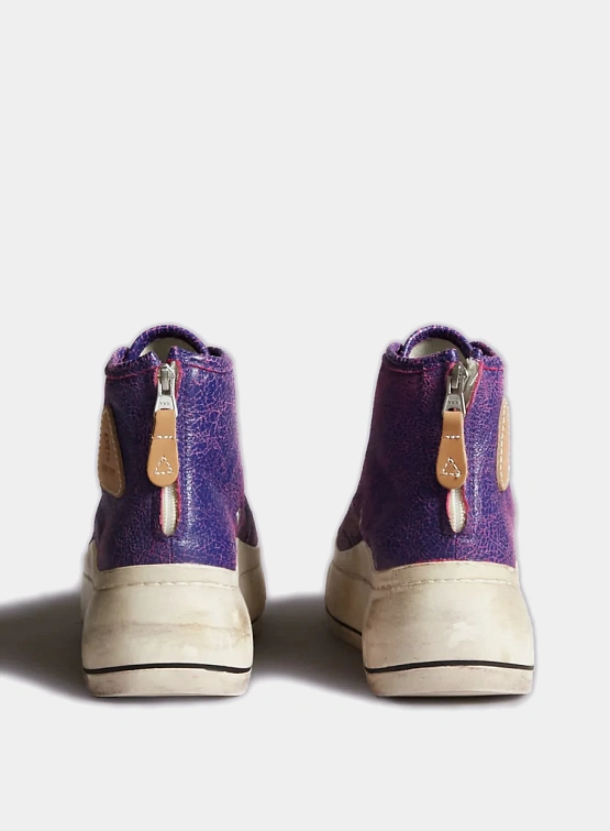 Женские кеды R13 Kurt High Top Sneaker Purple Pink