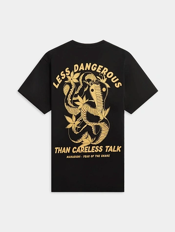 Футболка MAHARISHI 1453 Less Dangerous Black