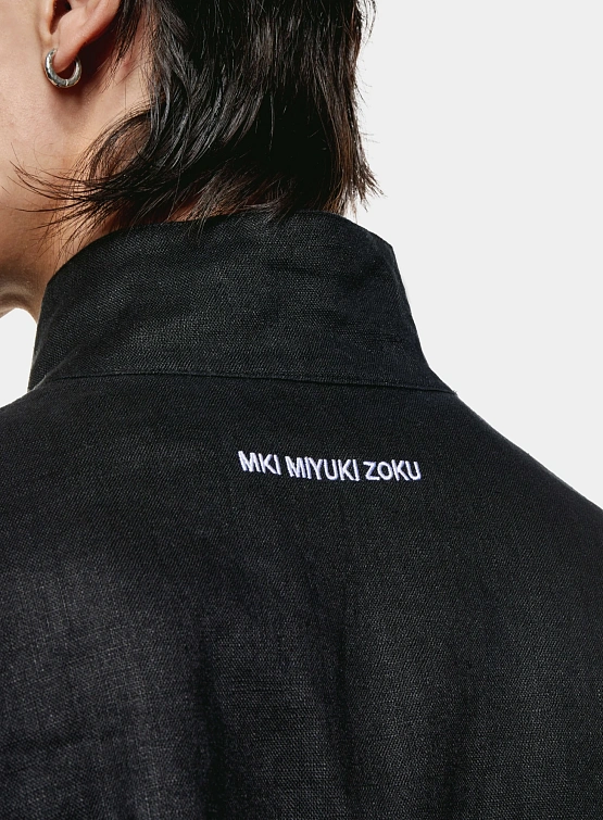 Олимпийка MKI MIYUKI ZOKU Linen Track Black