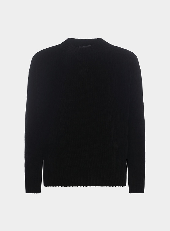 Свитер BONSAI Knit Cinille Crewneck Sweater Black