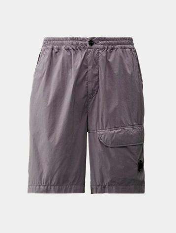 Шорты C.P. Company 50 Fili Stretch Cargo Lens Lavander Violet