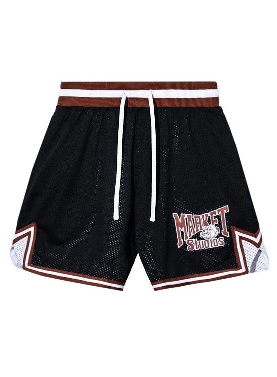 Шорты MARKET Bulldogs Mesh Shorts Black