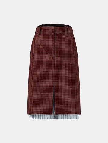 Женская юбка Botter Swim Skirt Red Checks