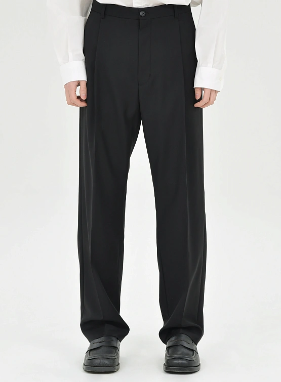 Брюки BROWNYARD One Tuck Trouser Black