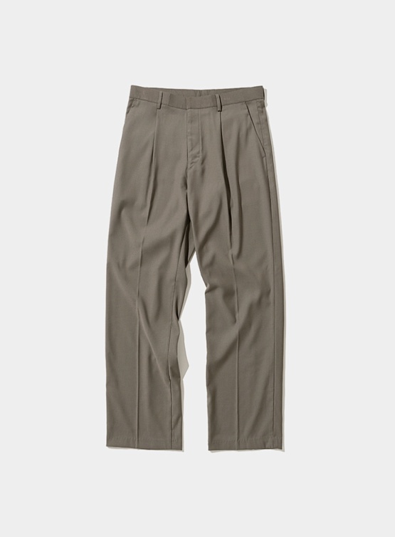 Брюки Uniform Bridge Wide Slacks Beige