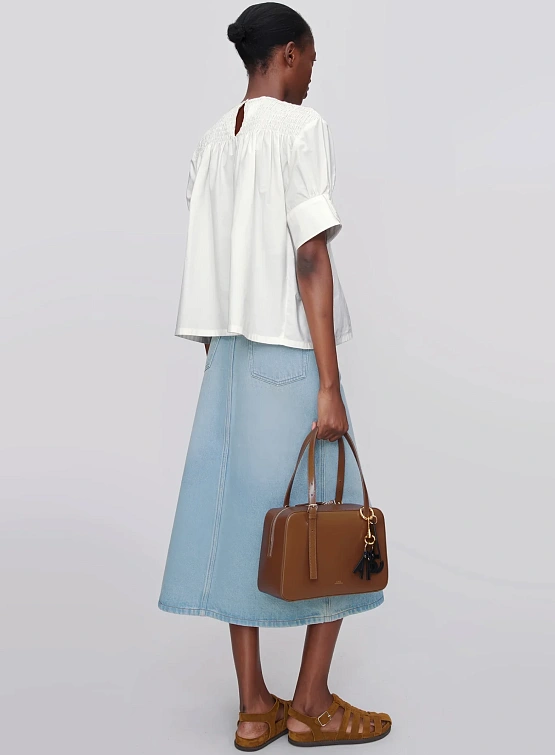 Женская юбка A.P.C. Georgia Skirt Blue