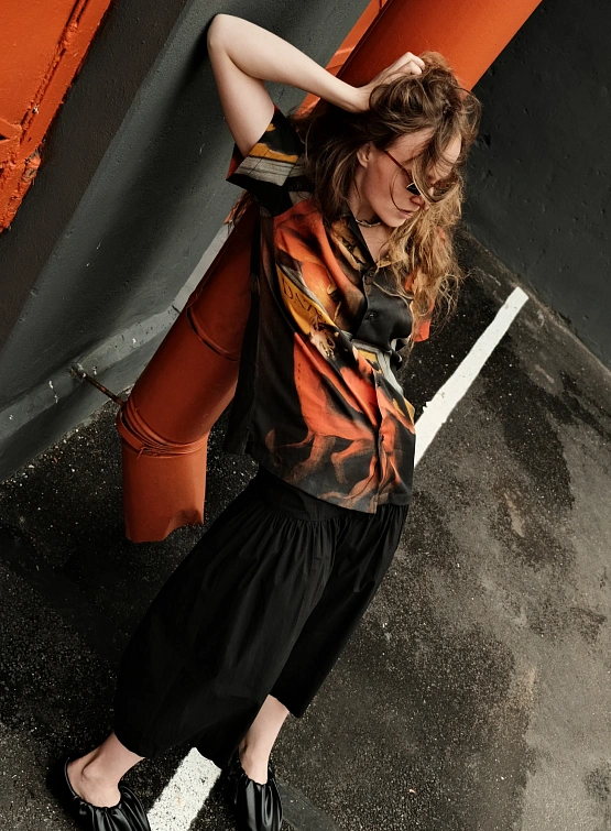 Рубашка Daze Devil Black/Red