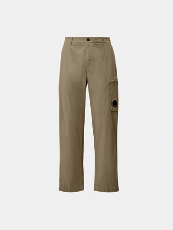 Брюки C.P. Company Stretch Sateen Regular Cargo London Fog