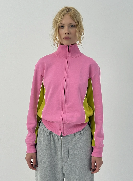 Толстовка Siniy Vsadnik Candy Olympic Jacket Pink/Yellow/White