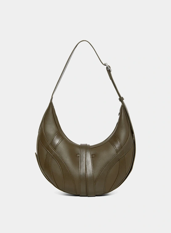 Сумка SRVC Cable Leather Bag Olive