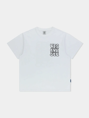Футболка YESEYESEE C-Logo Tee White