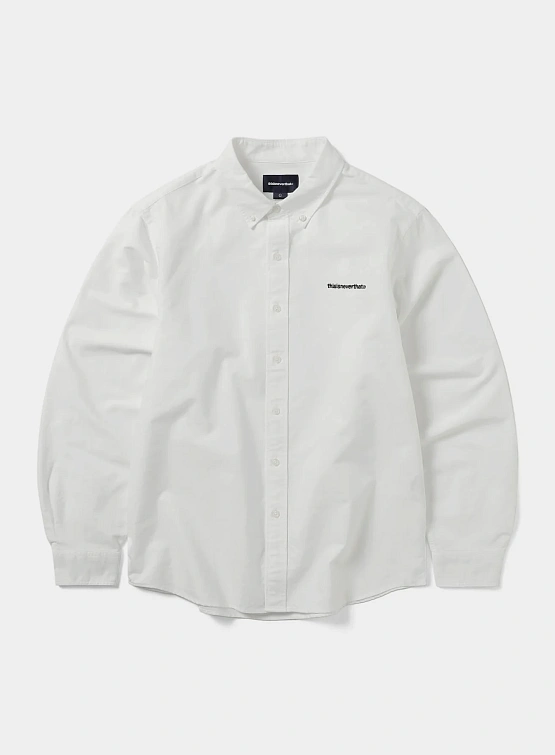 Рубашка thisisneverthat T-Logo Oxford Shirt White