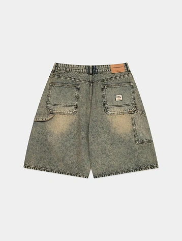 Шорты LMC Brush Washed Denim Carpenter Sand