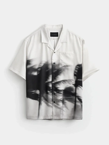 Рубашка Stampd Palms in Motion Camp Collar