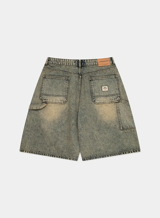 Шорты LMC Brush Washed Denim Carpenter Sand