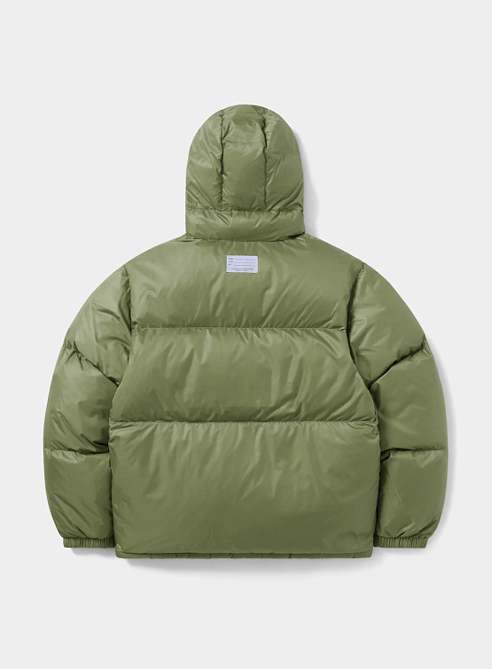 Пуховик thisisneverthat Recycled Down Jacket Olive