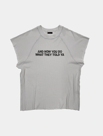 Майка ARNODEFRANCE Waffle 'Told YA' Dusty White