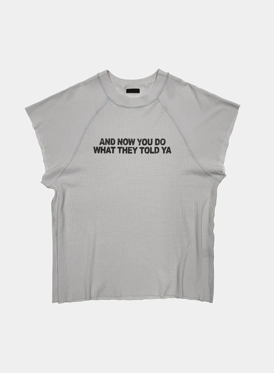 Майка ARNODEFRANCE Waffle 'Told YA' Dusty White