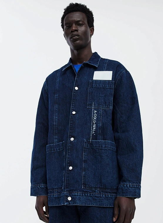 Куртка A-COLD-WALL* Discourse Chore Jacket Indigo