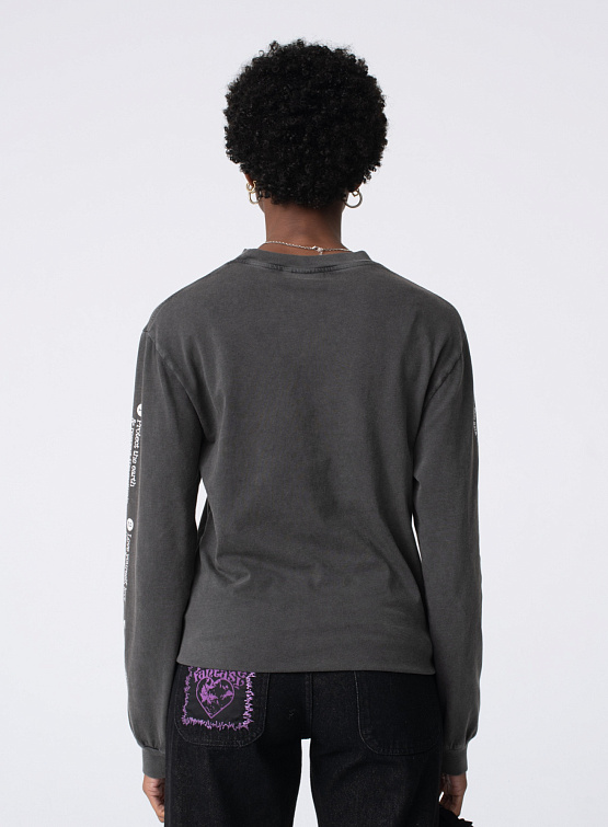 Лонгслив Carne Bollente x Viron The Recipes Black