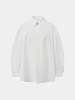 Овершот AMOMENTO Raglan Oversized Zip-Up White