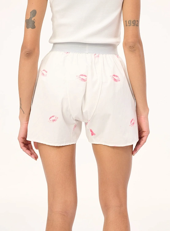 Боксеры Carne Bollente Read My Lips White