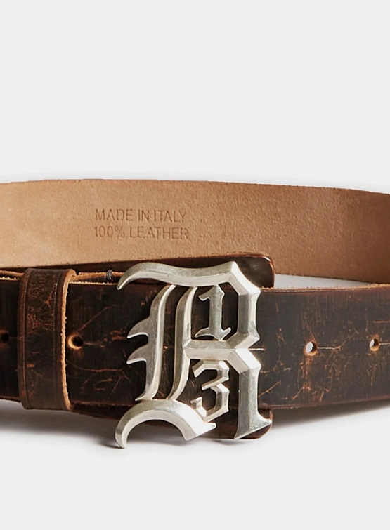 Ремень R13 Logo Buckle Brown